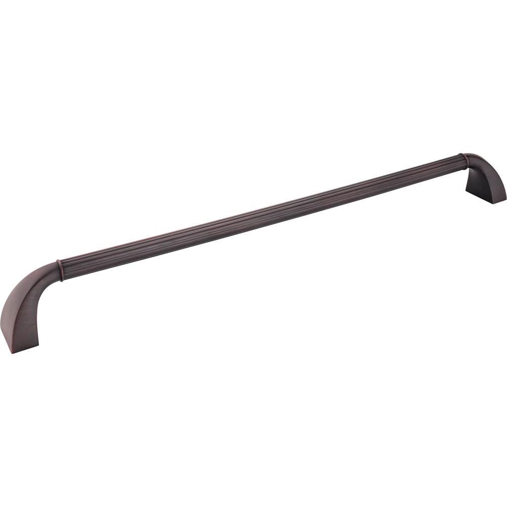 Jeffrey Alexander 18'' Center-to-Center Brushed Oil Rubbed Bronze Cordova Appliance Handle