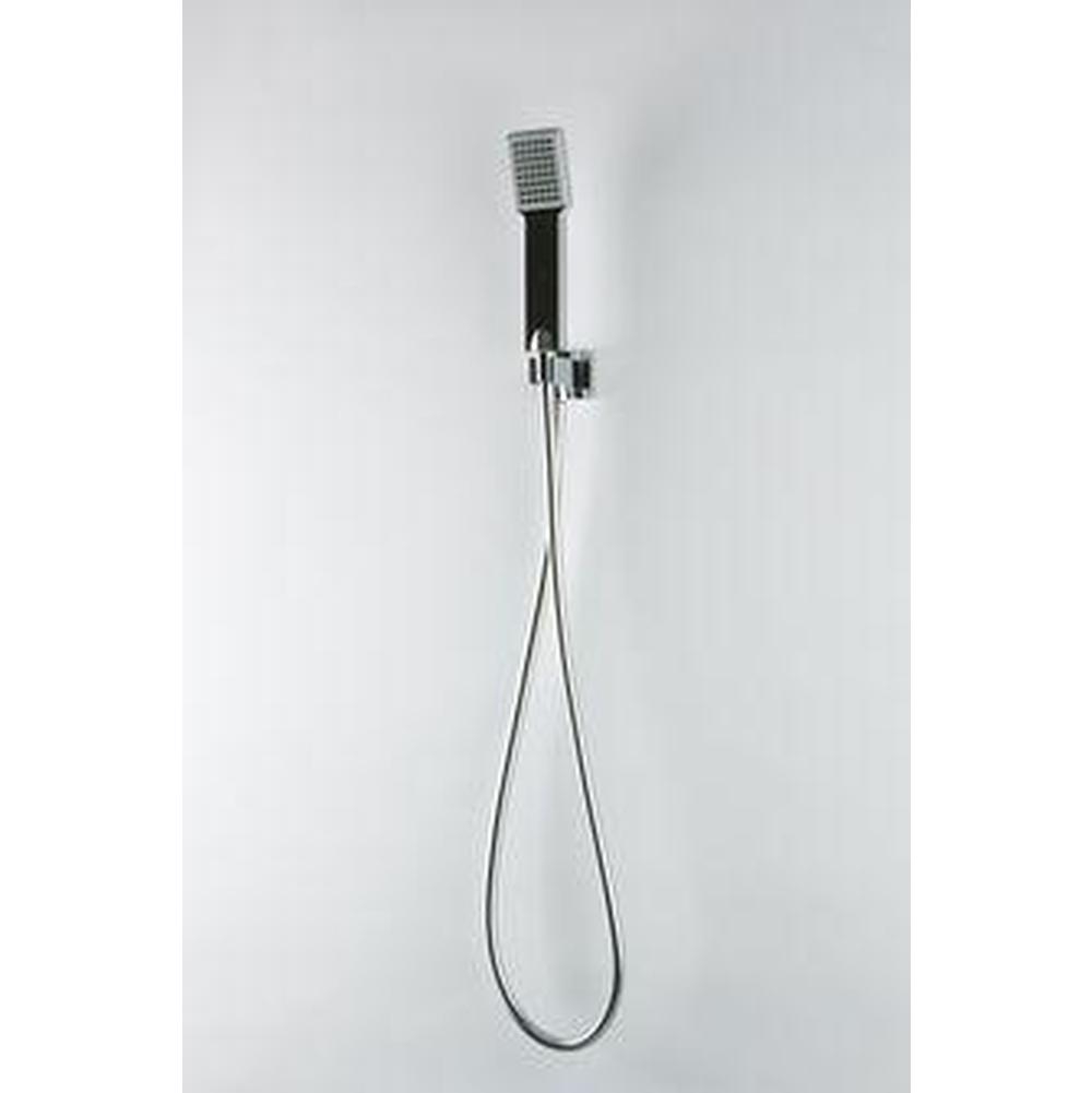 Artos Flexible Hose Shower Kit with Integrated Water Outlet and Handshower Holder, Chrome