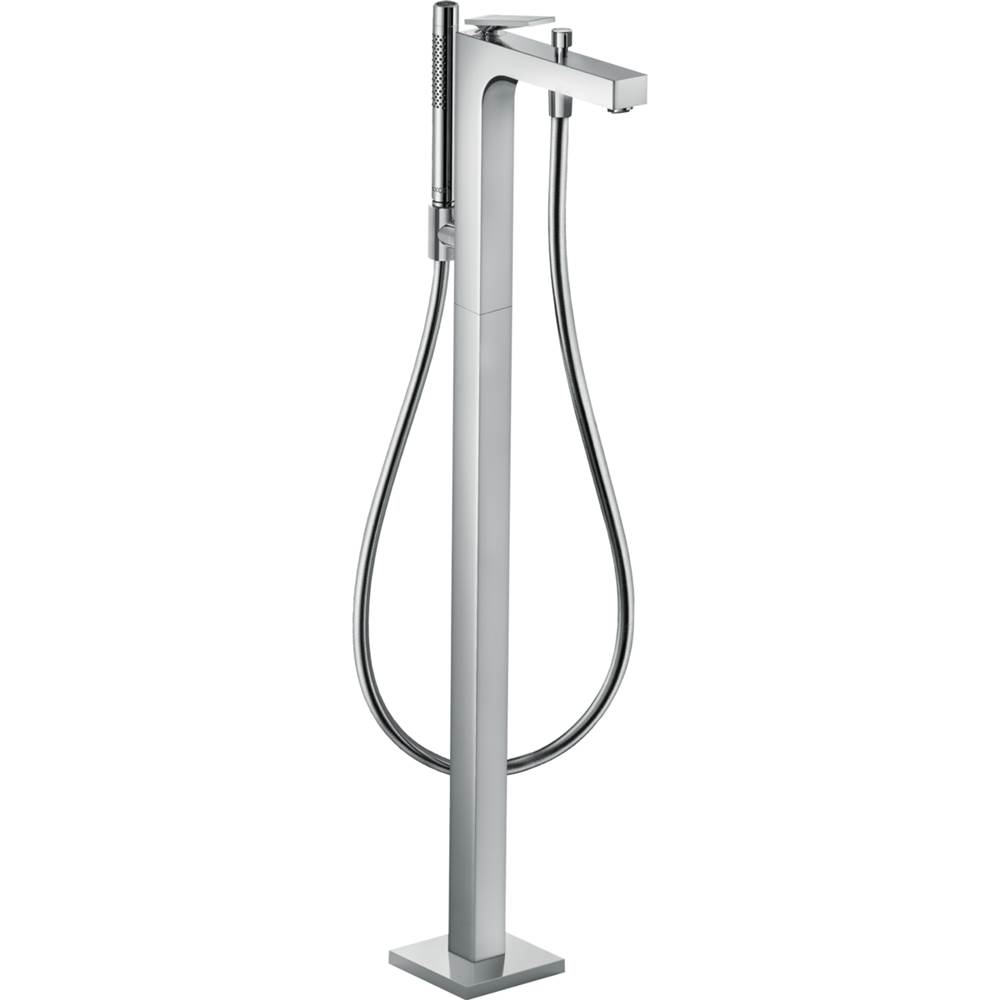Axor Citterio Freestanding Tub Filler Trim with 1.75 GPM Handshower in Chrome