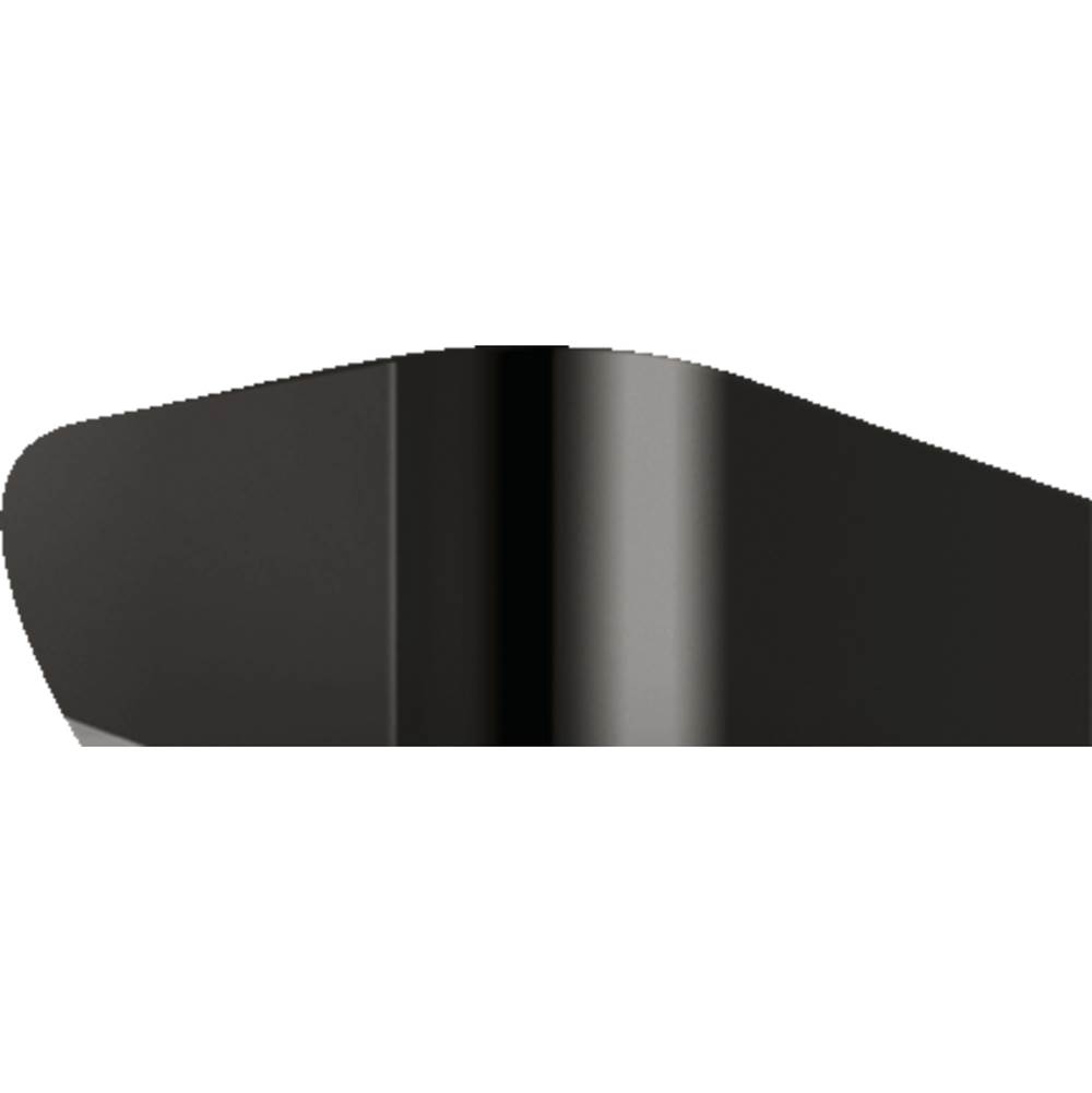 Axor Universal Rectangular Shaving Mirror in Polished Black Chrome