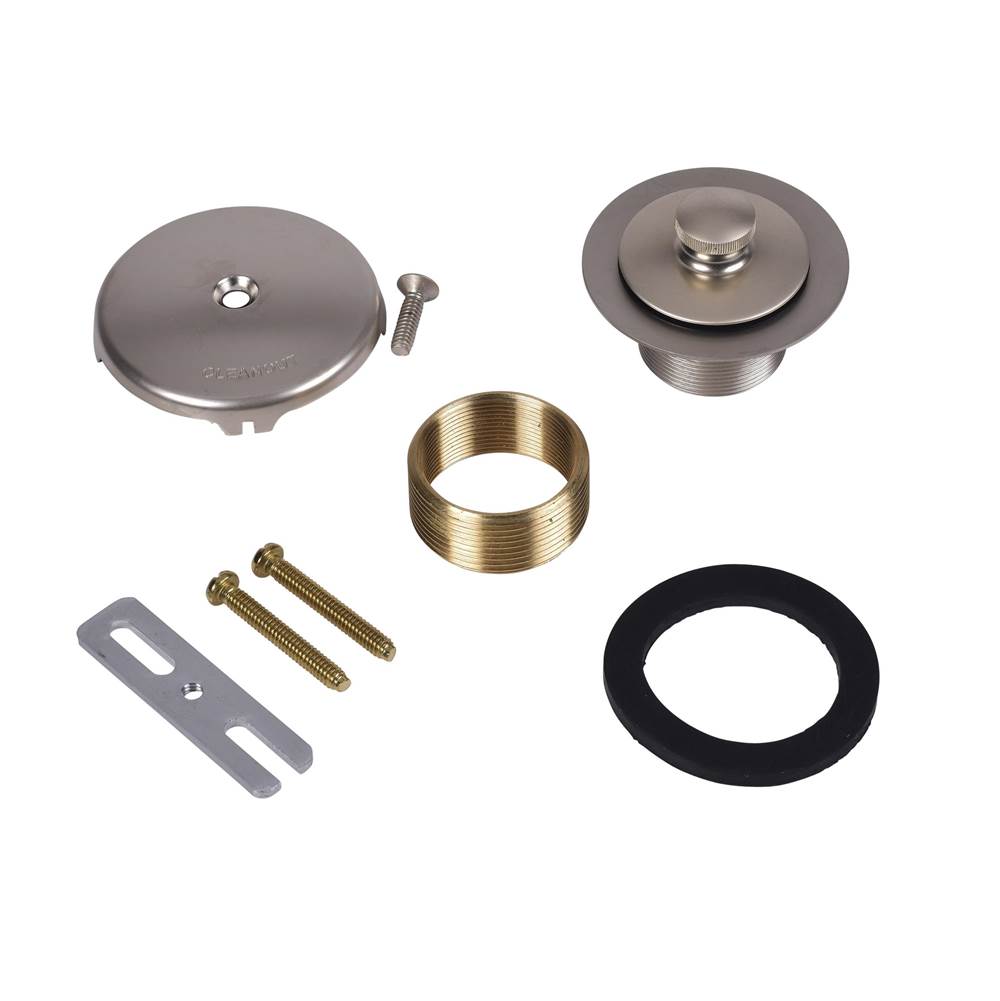 Dearborn Brass W And O Conversion Kit Uni-Lift Stopper Satin Nickel