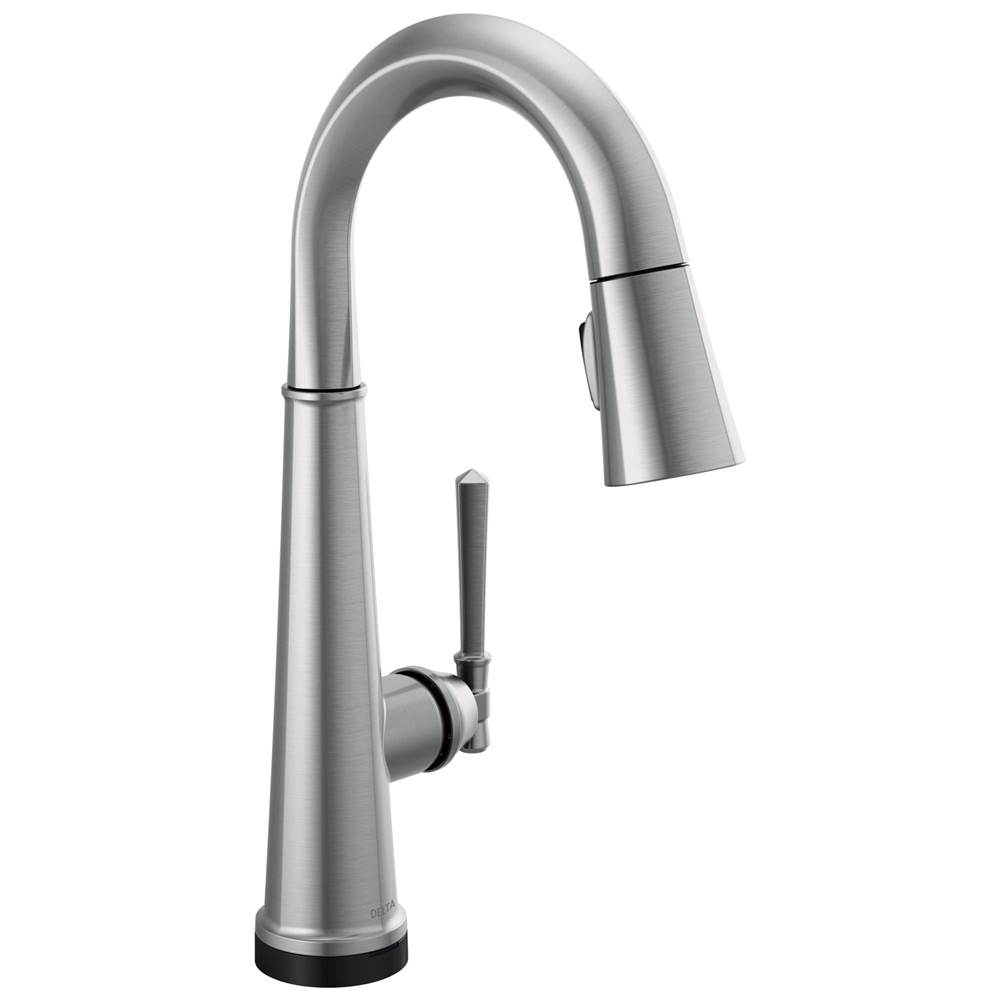 Delta Faucet Emmeline™ Single Handle Pull Down Bar/Prep Faucet with Touch2O Technology