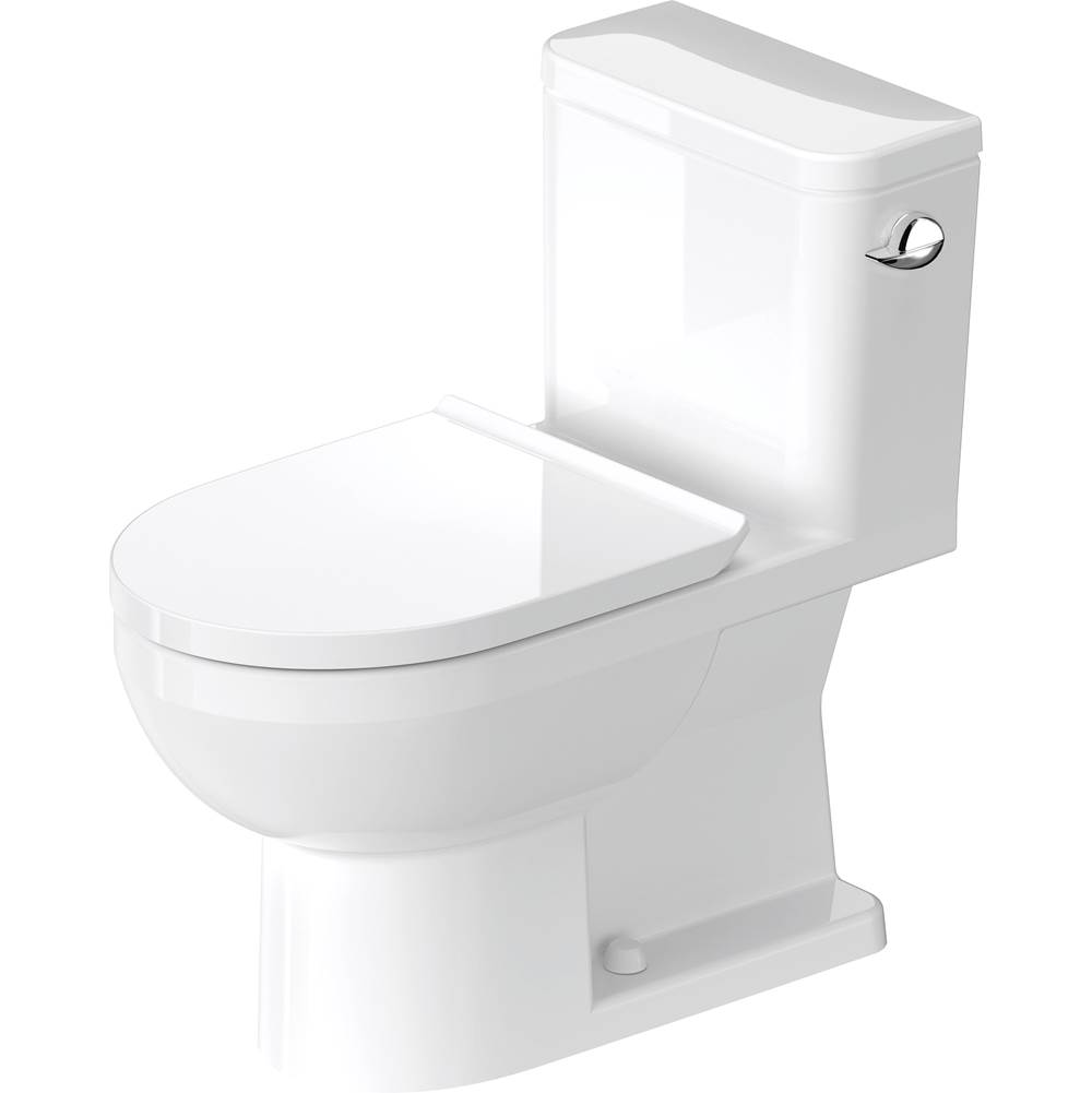 Duravit No.1 One-Piece Toilet White, Right Hand Lever