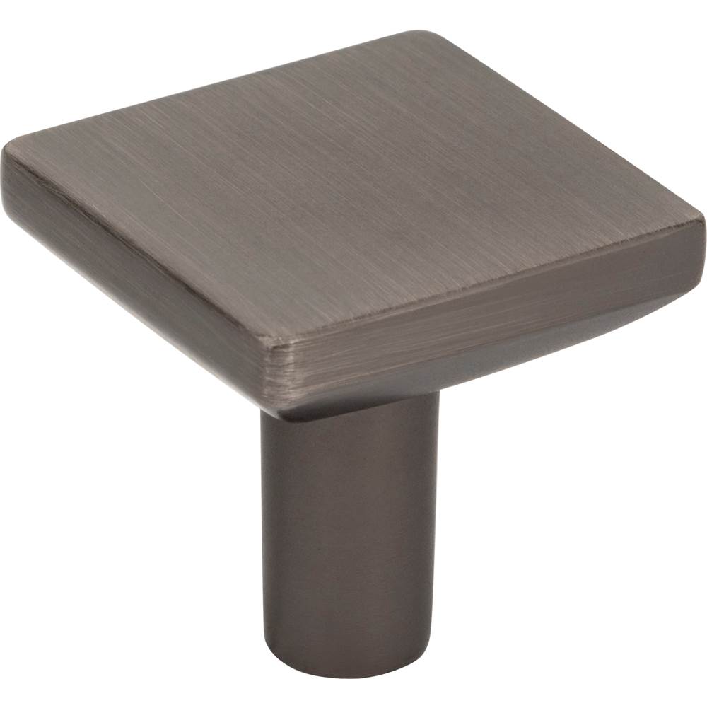 Hardware Resources 1-1/4'' Overall Length Brushed Pewter Walker 1 Square Knob