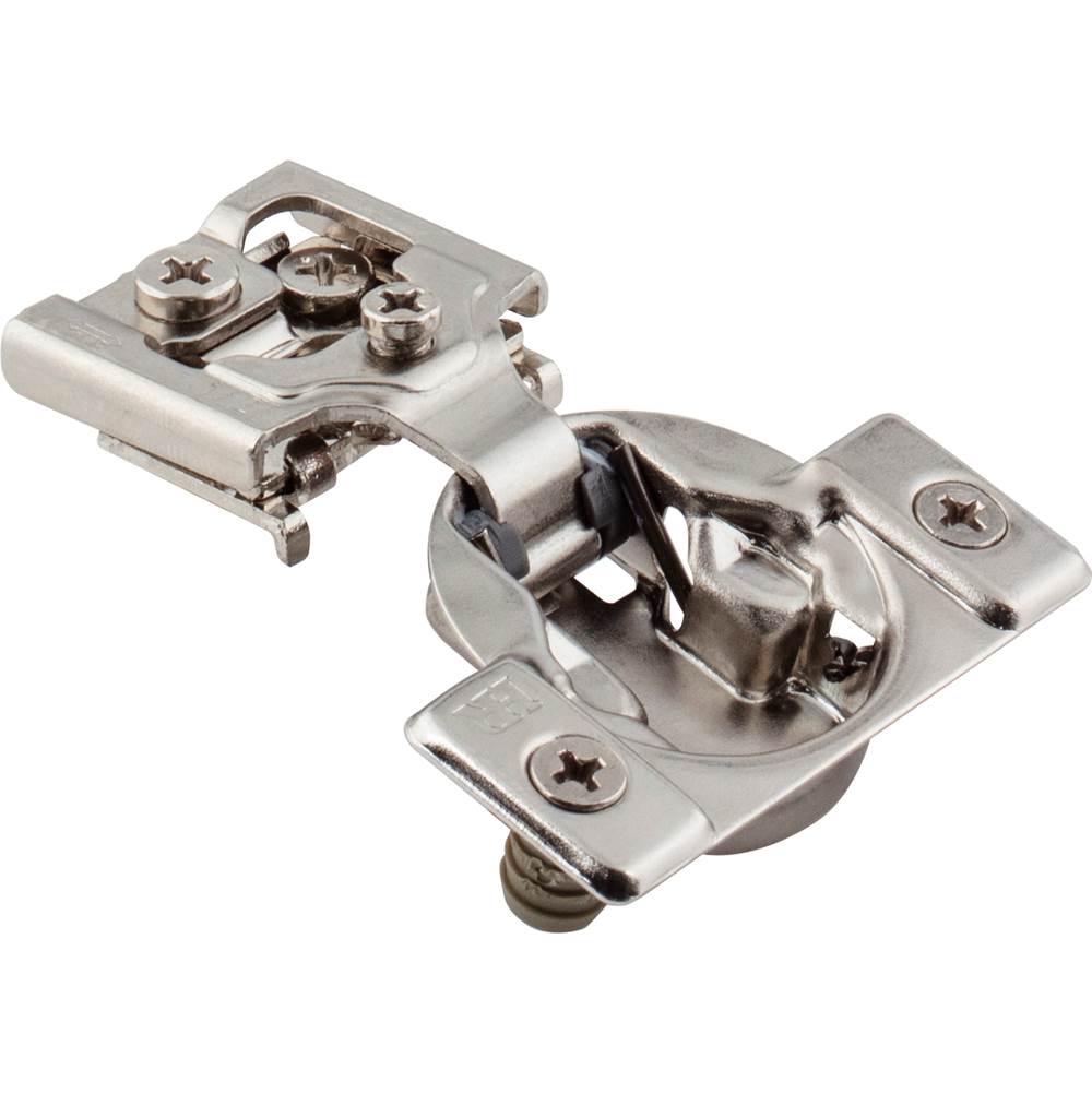 Hardware Resources 105degree 1/2'' Overlay DURA-CLOSE Self-close Compact Hinge with 2 Cleats and Press-in 8mm Dowels.