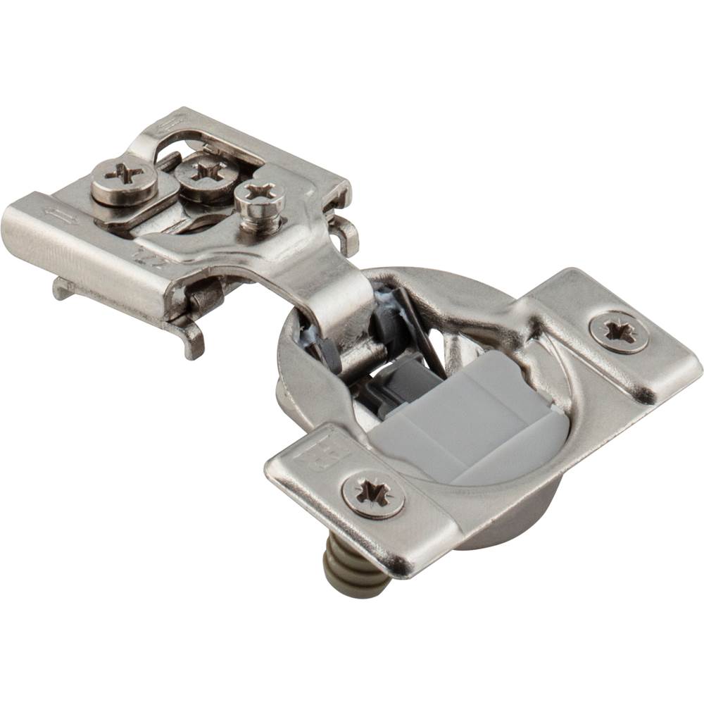 Hardware Resources 105 degree 1/2'' Overlay Heavy Duty DURA-CLOSE  Soft-close Compact Hinge with Press-in 8 mm Dowels