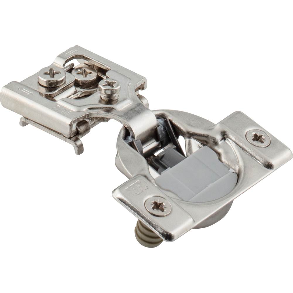 Hardware Resources 105degree 7/16'' Overlay Heavy Duty DURA-CLOSE Soft-close Compact Hinge with Press-in 8 mm Dowels