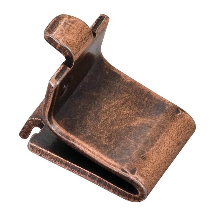 Hardware Resources Antique Copper Shelf Clip, Retail Pack