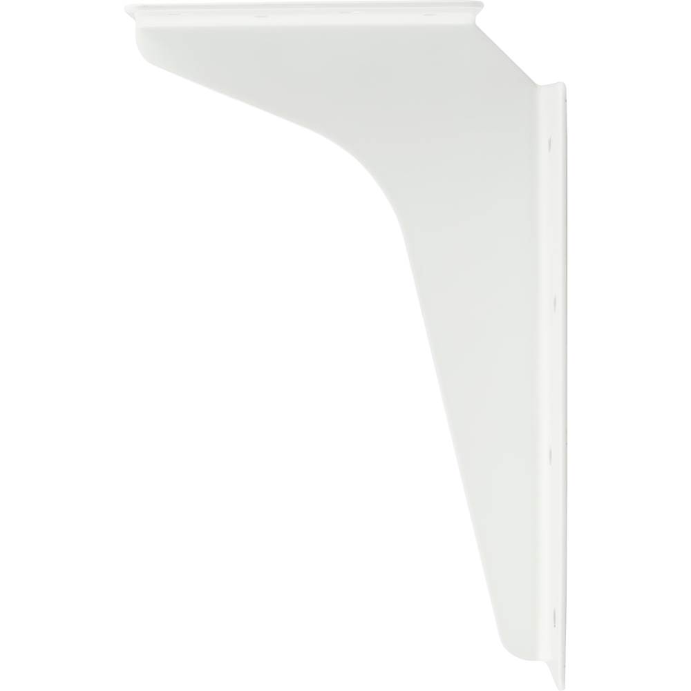 Hardware Resources 5'' x 8'' White Workstation Bracket Sold by the Pair