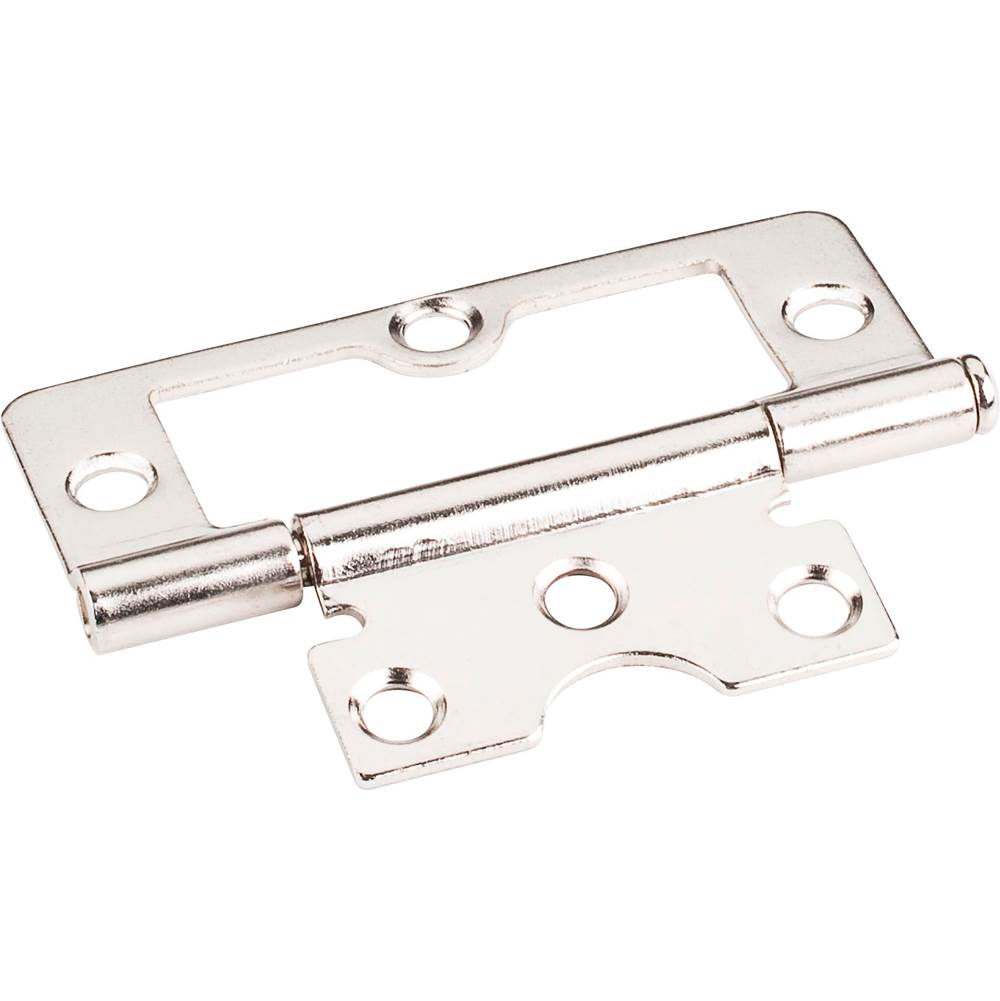 Hardware Resources Black Nickel 3'' Swaged Loose Pin Non-Mortise Hinge with 6 Holes