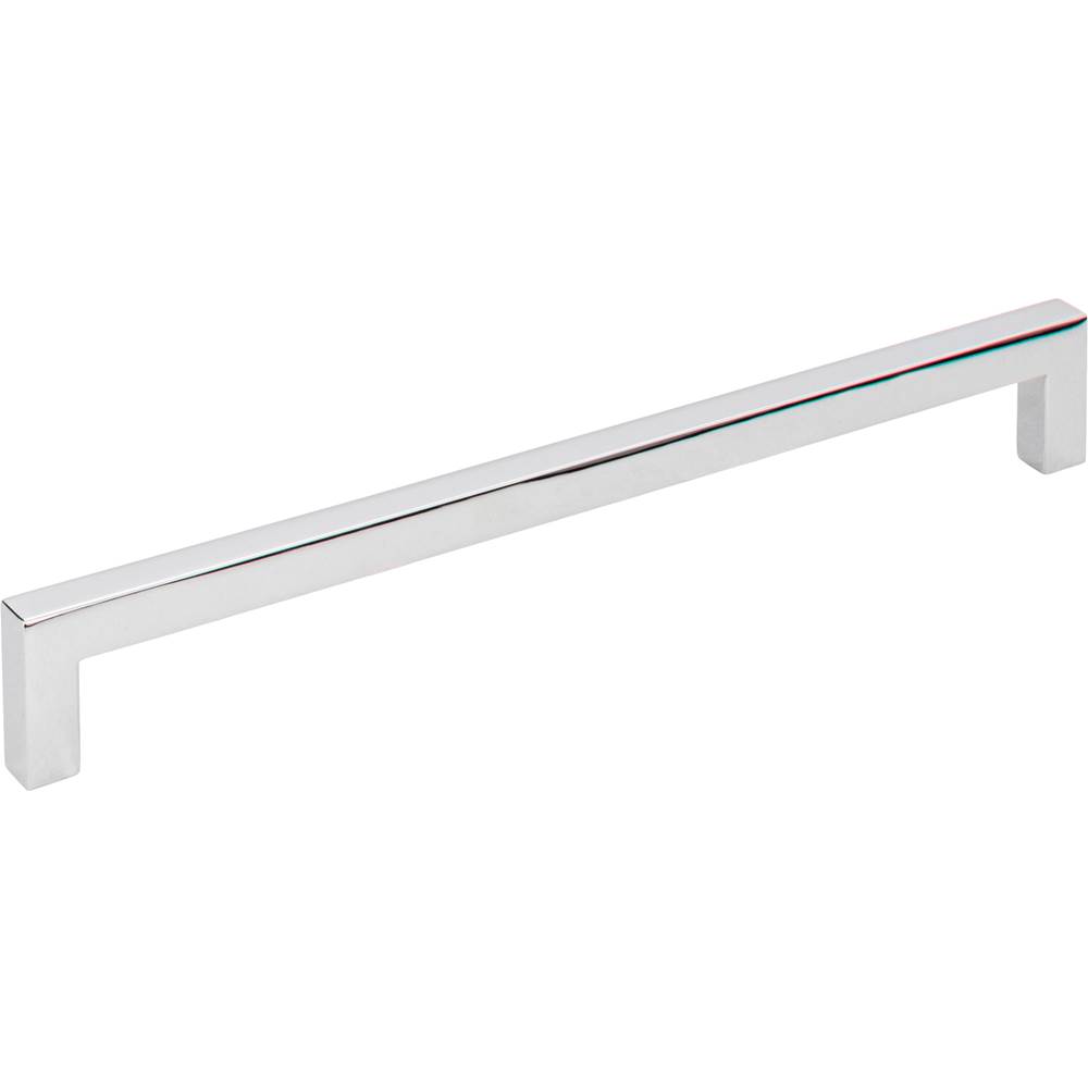 Hardware Resources 192 mm Center-to-Center Polished Chrome Square Stanton Cabinet Bar Pull