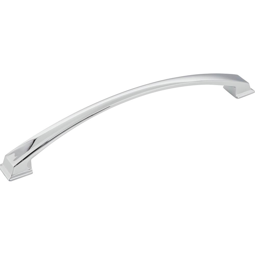 Jeffrey Alexander 224 mm Center-to-Center Polished Chrome Arched Roman Cabinet Pull