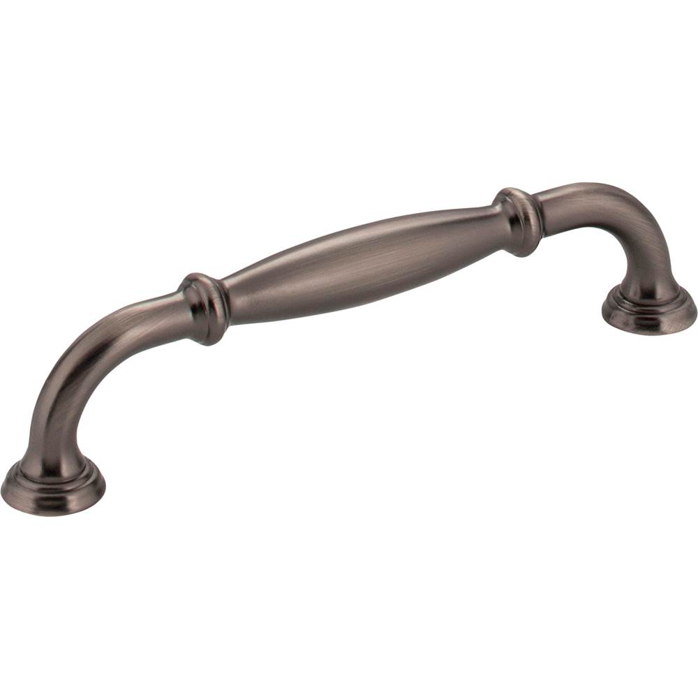 Jeffrey Alexander 128 mm Center-to-Center Brushed Pewter Tiffany Cabinet Pull