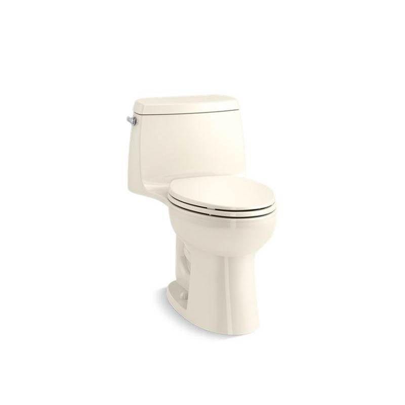 Kohler Santa Rosa™ One-piece compact elongated 1.6 gpf toilet with Revolution 360® swirl flushing technology