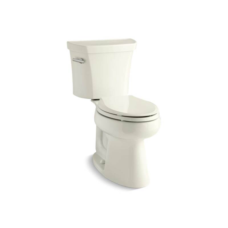 Kohler Highline® Comfort Height® Two-piece elongated 1.28 gpf chair height toilet with tank cover locks and insulated tank