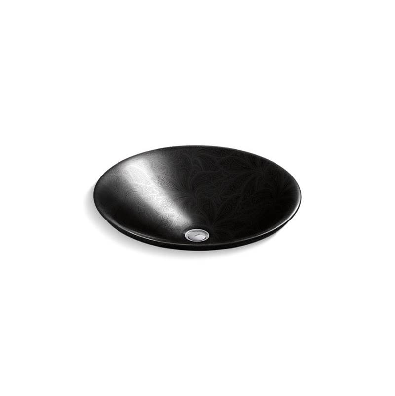 Kohler Sartorial™ Paisley Carillon® Round Vessel bathroom sink