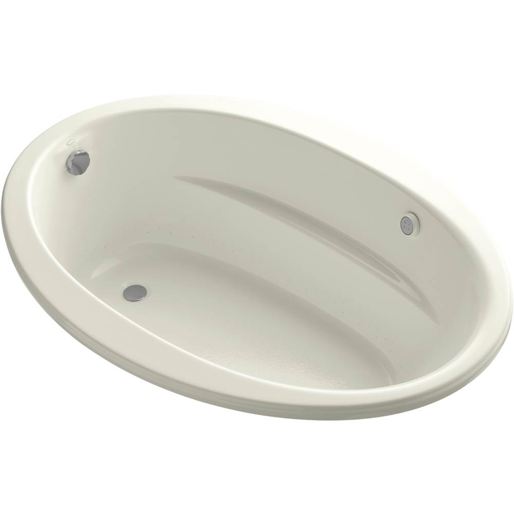 Kohler Sunward® 60'' x 42'' Heated BubbleMassage™ air bath with end drain
