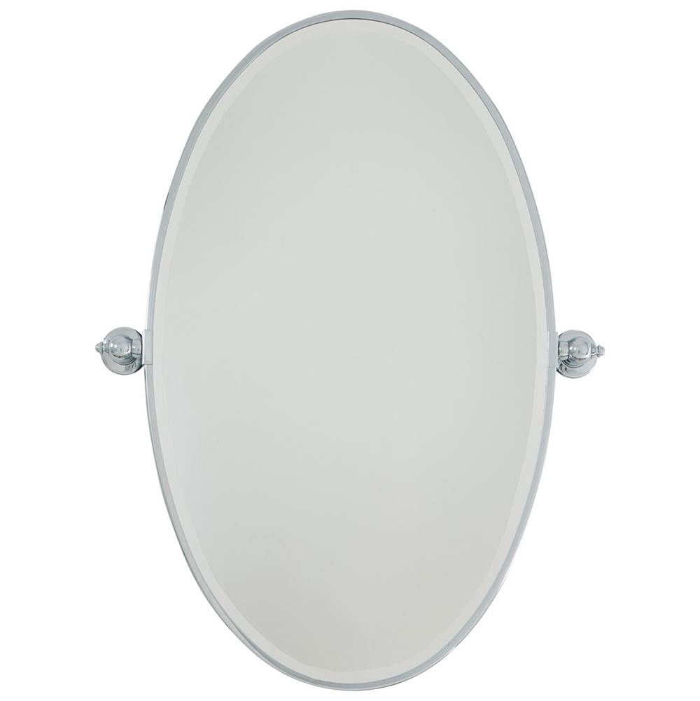 Minka-Lavery Xl Oval Mirror - Beveled
