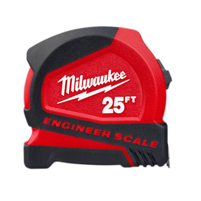 Milwaukee Tool 25'' Compact Tape Measure W/ Engineer Scale