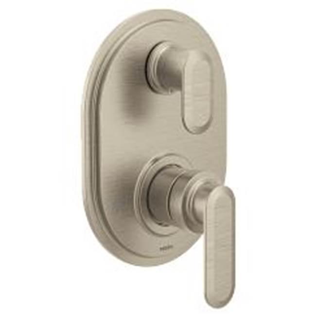 Moen Brushed nickel M-CORE with transfer M-CORE transfer valve trim