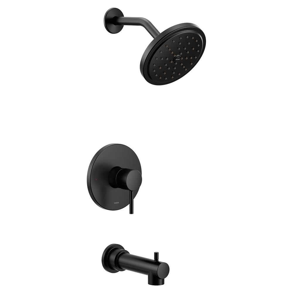 Moen Align M-CORE 3-Series 1-Handle Tub and Shower Trim Kit in Matte Black (Valve Sold Separately)