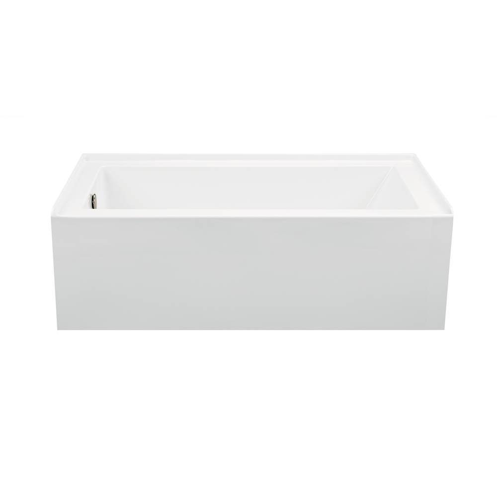 MTI Baths Cameron 1 Acrylic Cxl Integral Skirted Rh Drain Air Bath/Ultra Whirlpool - Biscuit (60X32)