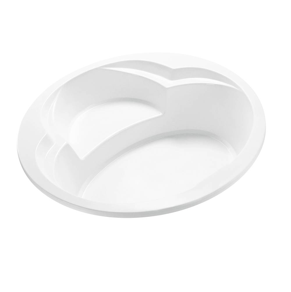 MTI Baths Rendezvous 1 Acrylic Cxl Drop In Soaker - White (69X69)