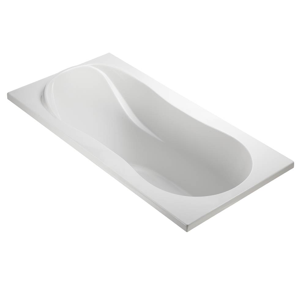 MTI Baths Reflection 1 Acrylic Cxl Drop In Air Bath/Ultra Whirlpool - White (65.75X35.75)