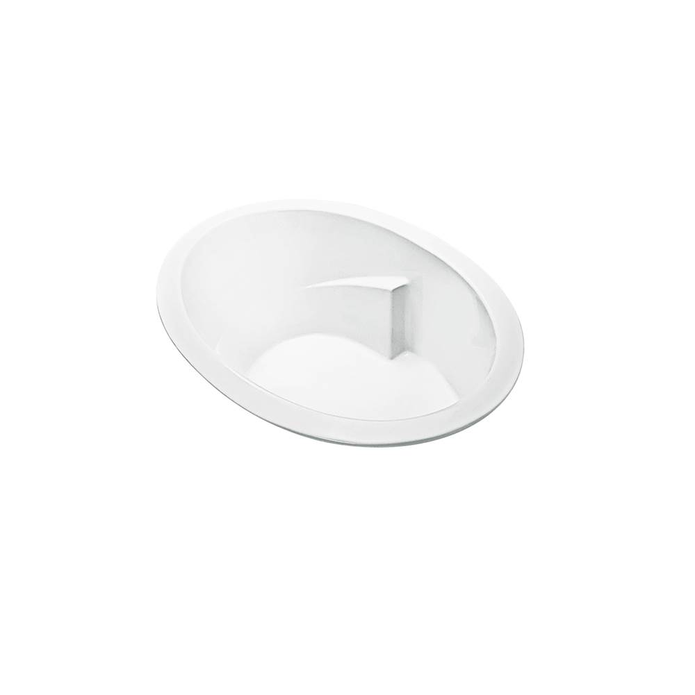 MTI Baths Adena 6 Acrylic Cxl Oval Drop In Soaker - White (63X41.25)