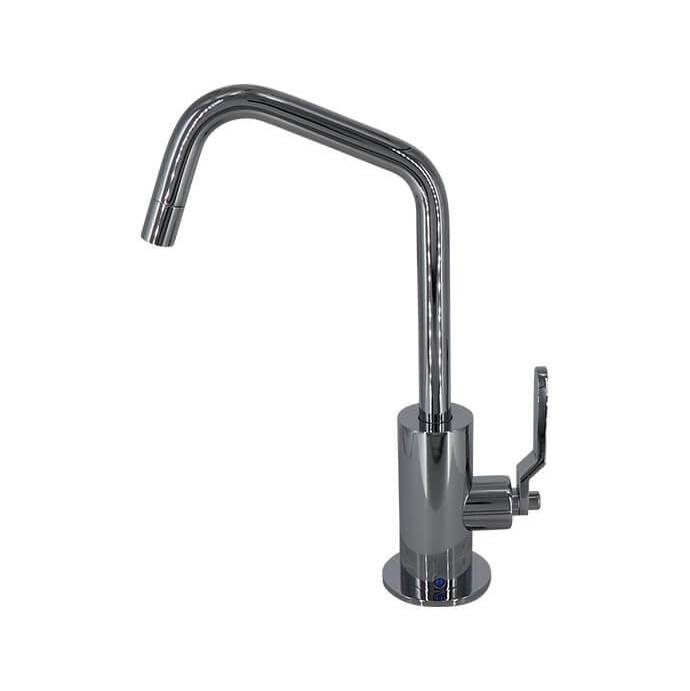 Mountain Plumbing Point-of-Use Drinking Faucet with Contemporary Round Body & Industrial Lever Handle (120-degree Spout)