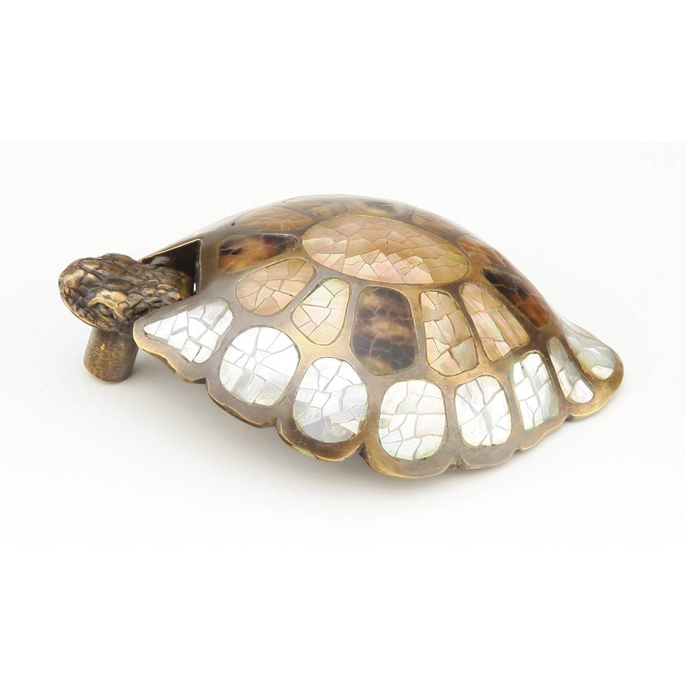 Schaub And Company Pull, Pendant, Mother of Pearl/Penshell, Turtle