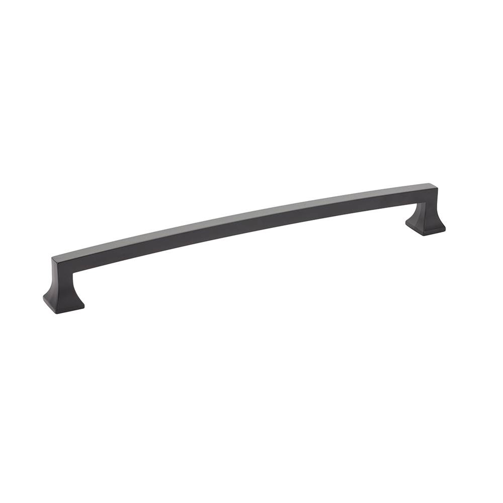 Schaub And Company Appliance Pull, Arched, Matte Black, 15'' cc