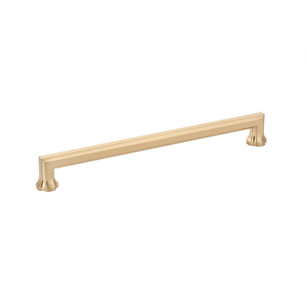Schaub And Company Concealed Surface, Appliance Pull, Signature Satin Brass, 12'' cc