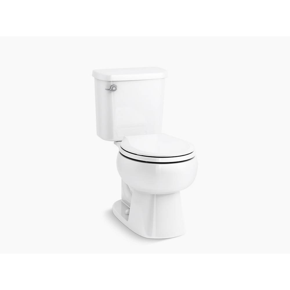 Sterling Plumbing Windham™ Two-piece round-front 1.28 gpf toilet