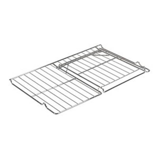 Whirlpool Range Oven Rack: 24-In L X 15 3/4-In D Split Rack With 11 1/4-In L X 14-In D Removable Rack Section, Color: Stainless Steel, Pkg: Box