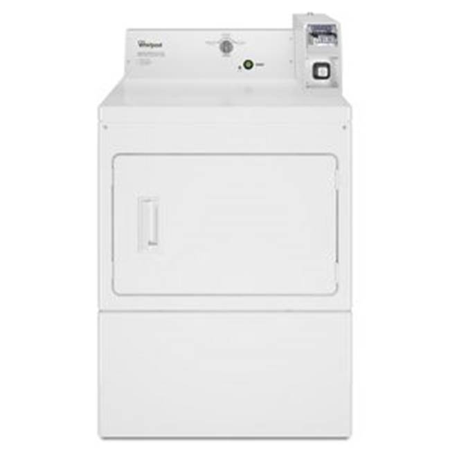Whirlpool Commercial Electric Super-Capacity Dryer, Coin-Slide And Coin-Box