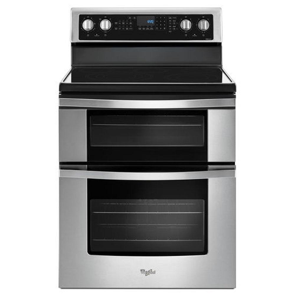 Whirlpool 6.7 Cu. Ft. Electric Double Oven Range with True Convection