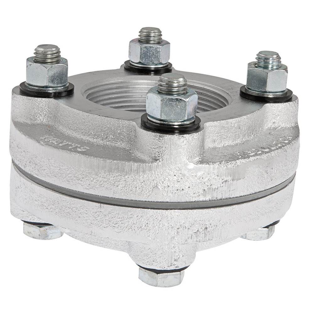 Watts 3 In Dielectric Flanged Pipe Fitting, Iron Pipe Thread To Iron Pipe Thread Connection