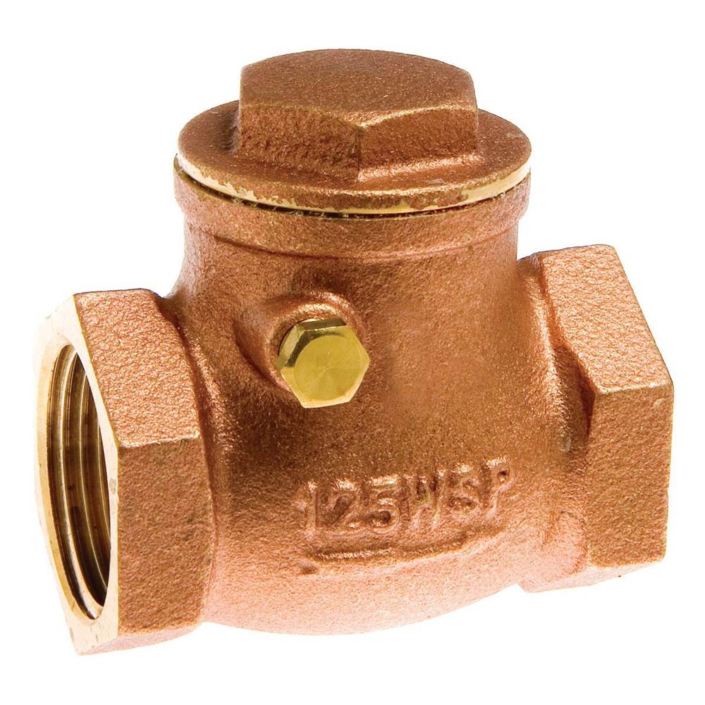 Watts 1 In Lead Free Swing Check Valve, NPT Threaded End Connections