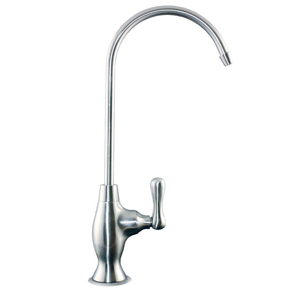Watts Designer Brushed Nickel Non Air Gap Faucet For Reverse Osmosis System, 7/8 In Mounting Hole