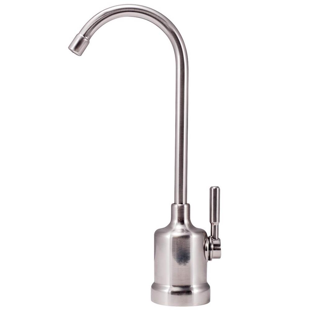 Watts Top Mount Brushed Nickel Air Gap Faucet With Monitor For Reverse Osmosis System