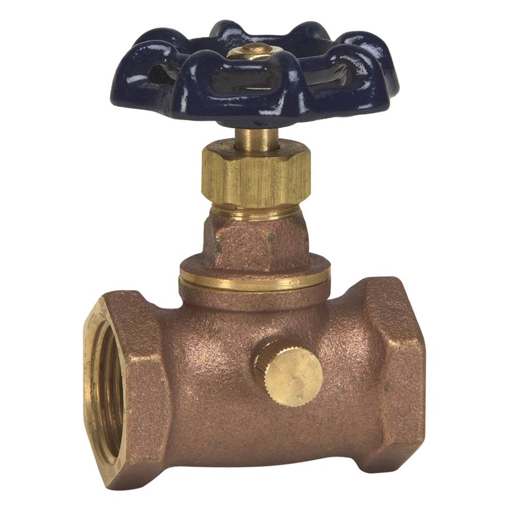Watts 1/2 In Lead Free Stop And Waste Valve, Npt Female Connections